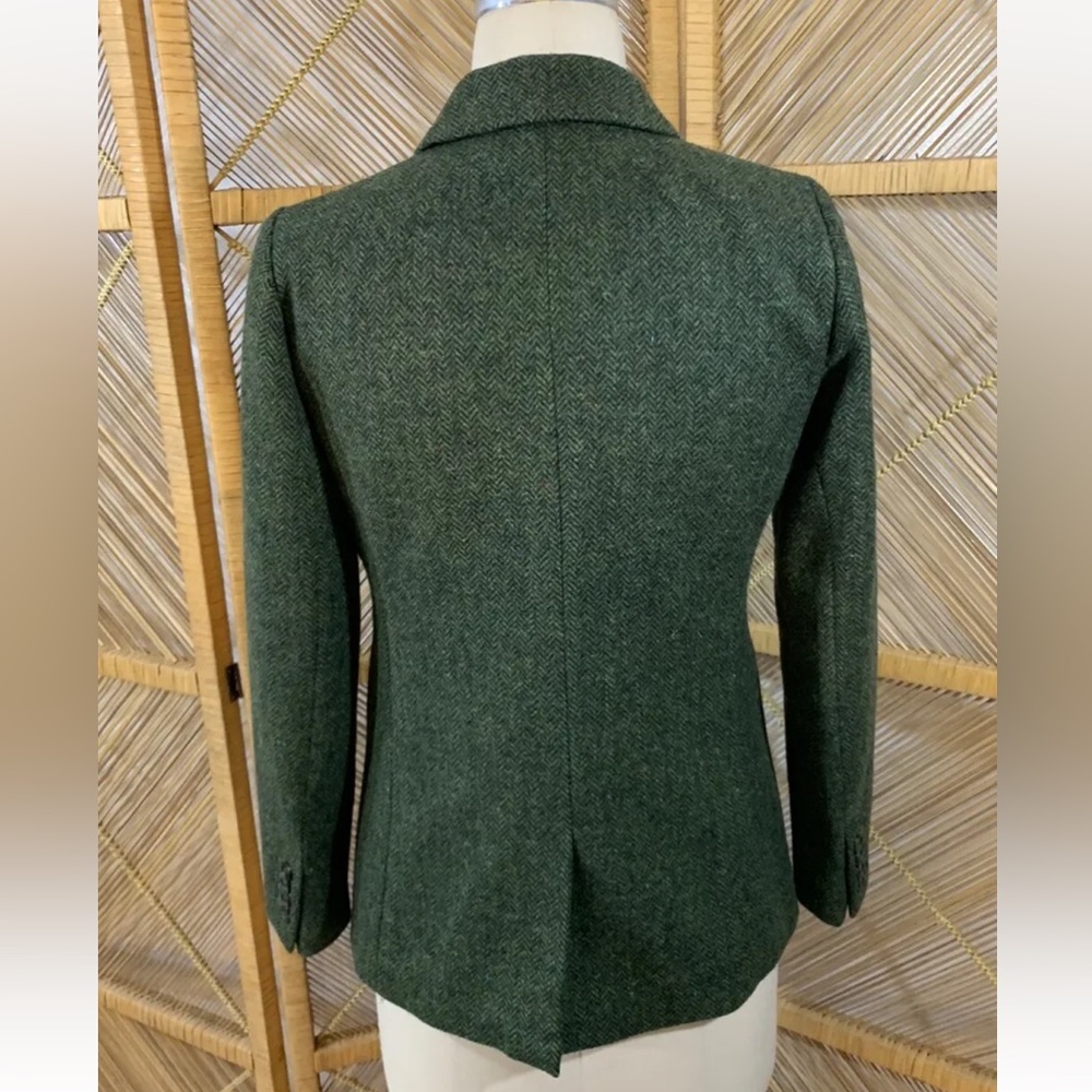 J.CREW | Parke Blazer | English Wool
Herringbone Tweed | Green Meadow Multi - Picture 14 of 15